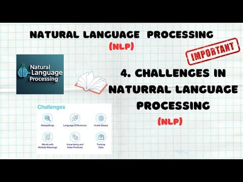 4. Challenges in Natural Language Processing (NLP) | NLP