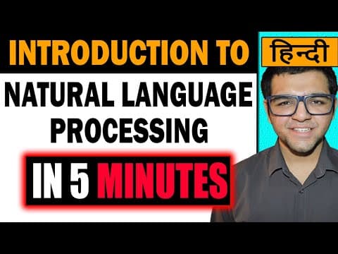 Introduction to Natural Language Processing in Hindi ( NLP ) 🔥