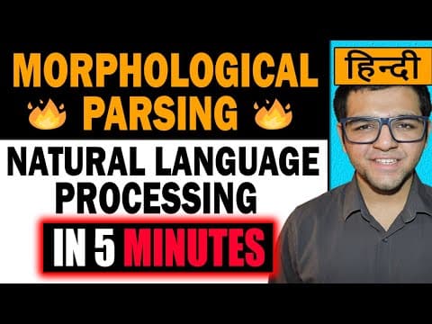 Morphology Parsing 🔥🔥